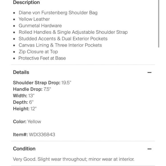 Diane von Furstenberg Woven Leather Satchel Bag - Picture 2 of 7